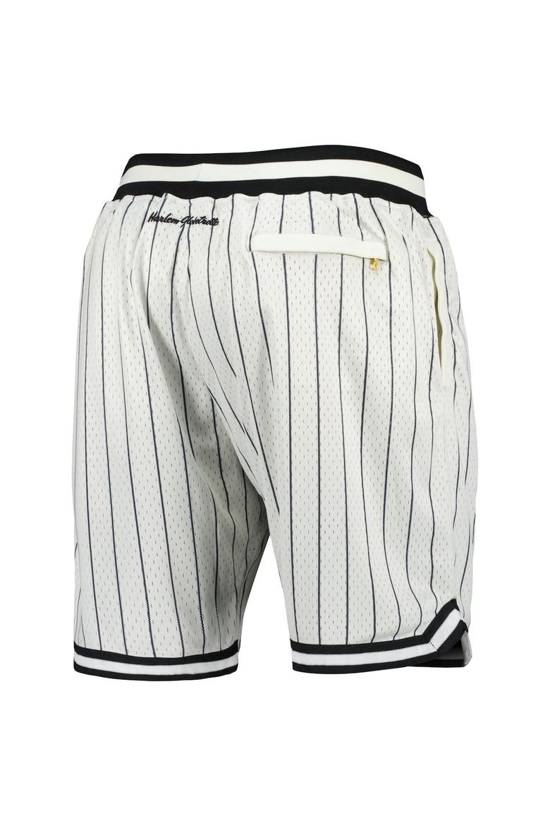 Men's Rings & Crwns White Harlem Globetrotters Triple Double Swingman Shorts, Alternate, color, White
