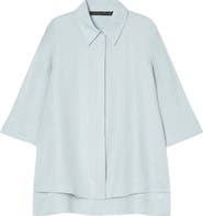 Marina Rinaldi Florida Linen Canvas Tunic