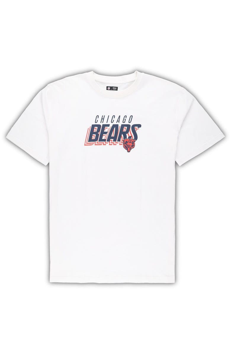 CONCEPTS SPORT Men's Concepts Sport White/Charcoal Chicago Bears Big & Tall T-Shirt and Shorts Set, Alternate, color, White