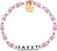 Little Words Project Sassy Beaded Stretch Bracelet