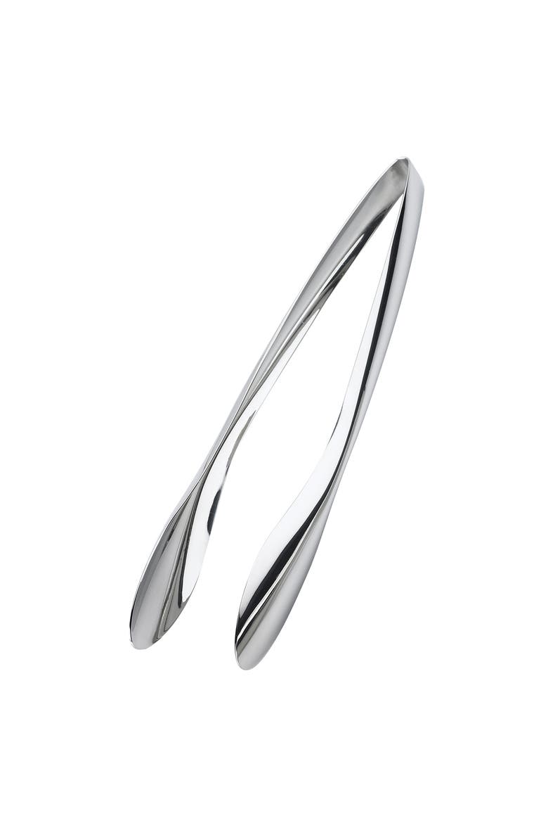 12 Inch Tempo Serving Tongs, Stainless Steel, Main, color, Silver