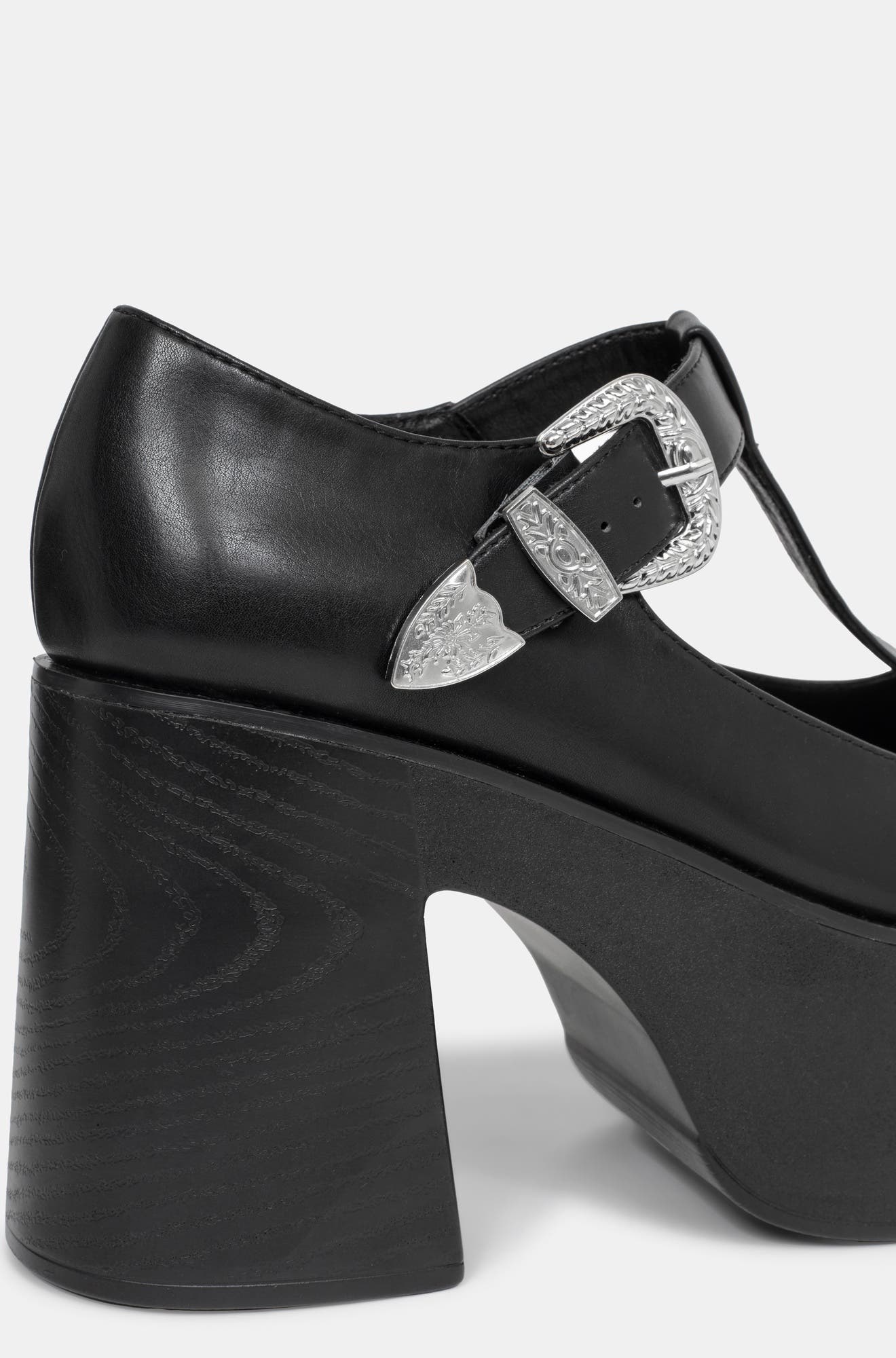 Renaissance Mary Jane Block Heels, Alternate, color, Black