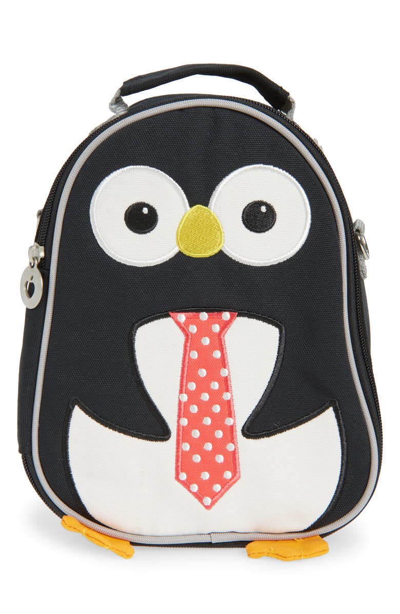 APPLE PARK Water Resistant Insulated Lunch Pack, Main, color, Penguin