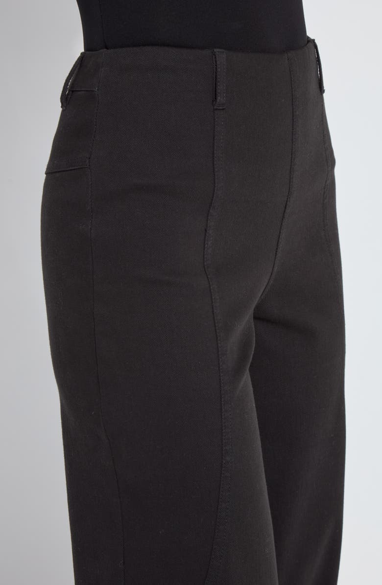 Lysse Amabel High Waist Seamed Barrel Leg Jeans, Alternate, color, Black