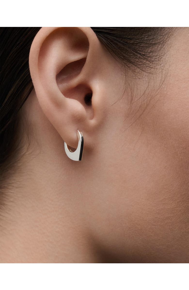 PDPAOLA Oda Hoops, Alternate, color, Silver