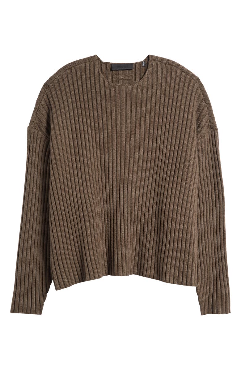 Fear of God Essentials Raw Neck Sweater, Alternate, color,