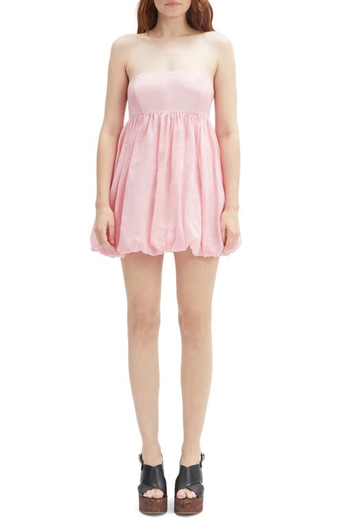 Bardot Benita Strapless Bubble Hem Babydoll Minidress