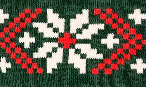 Happy Socks Christmas Cotton Blend Crew Socks In Multi