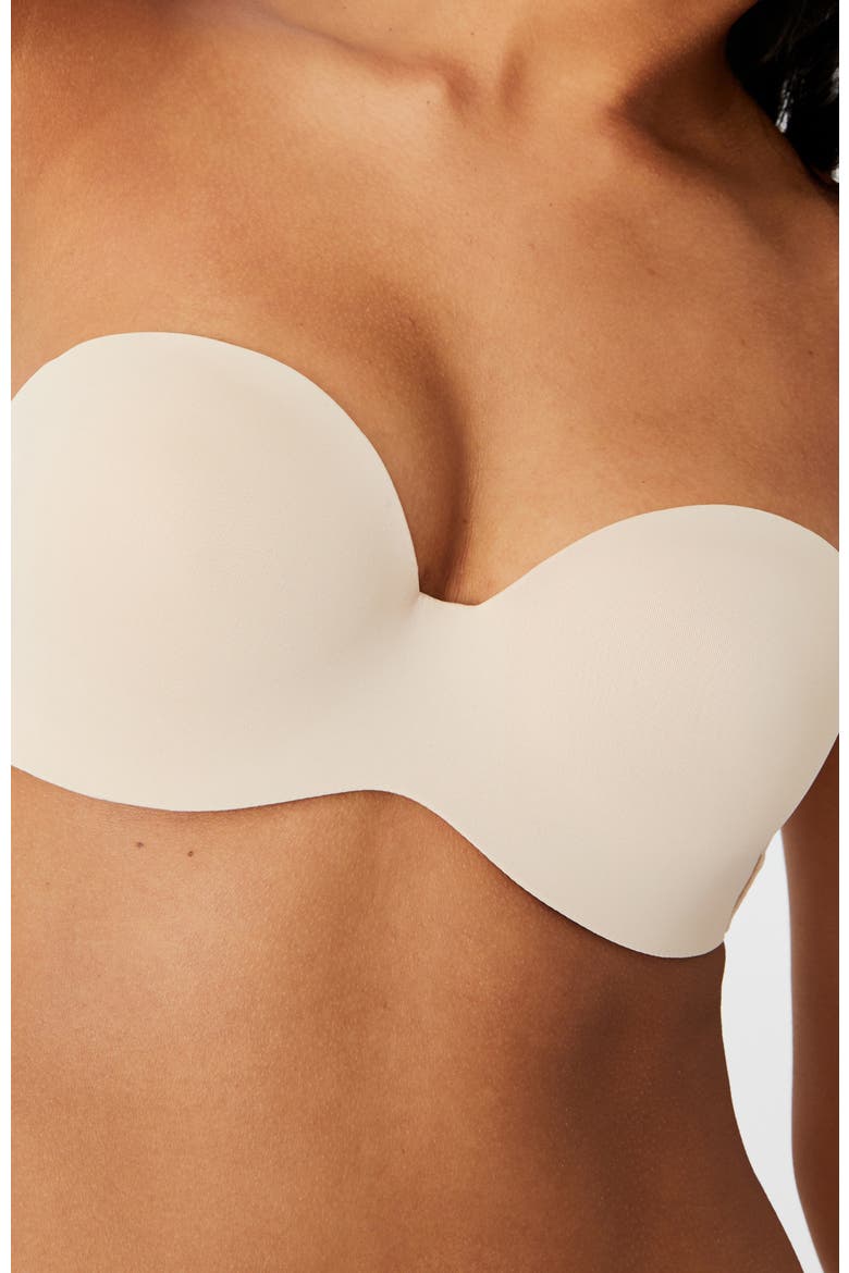 Women's Everyday Strapless Lightly Lined T-Shirt Bra, Alternate, color, Frappe