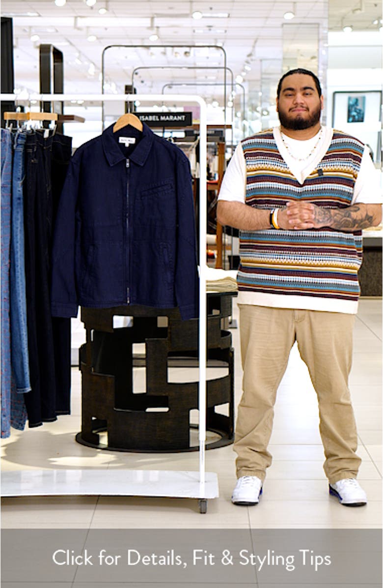 Andre Cotton Blend Twill Jacket, sales video thumbnail