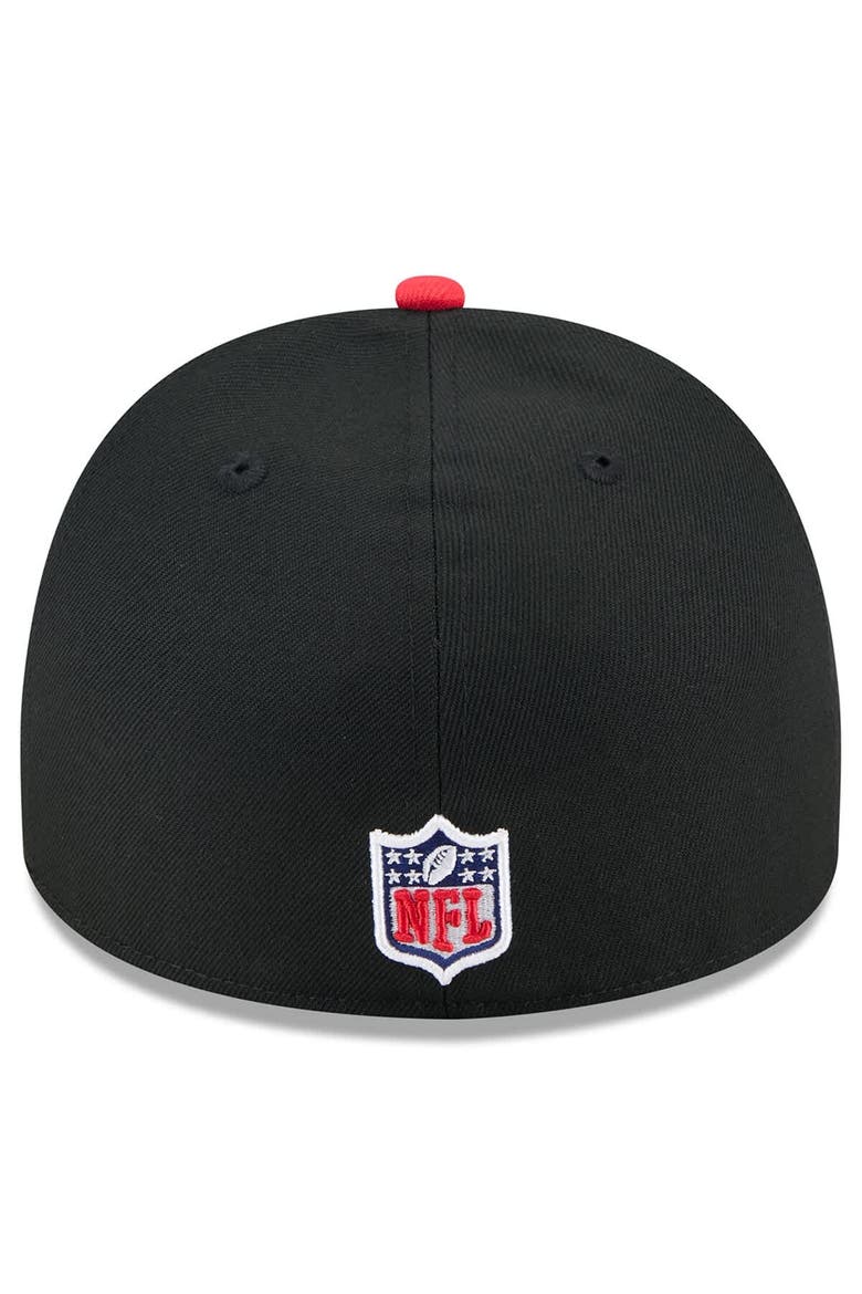 Men's New Era Black/Red Kansas City Chiefs 2025 NFL Draft On Stage A-Frame 59FIFTY Fitted Hat, Alternate, color, Black