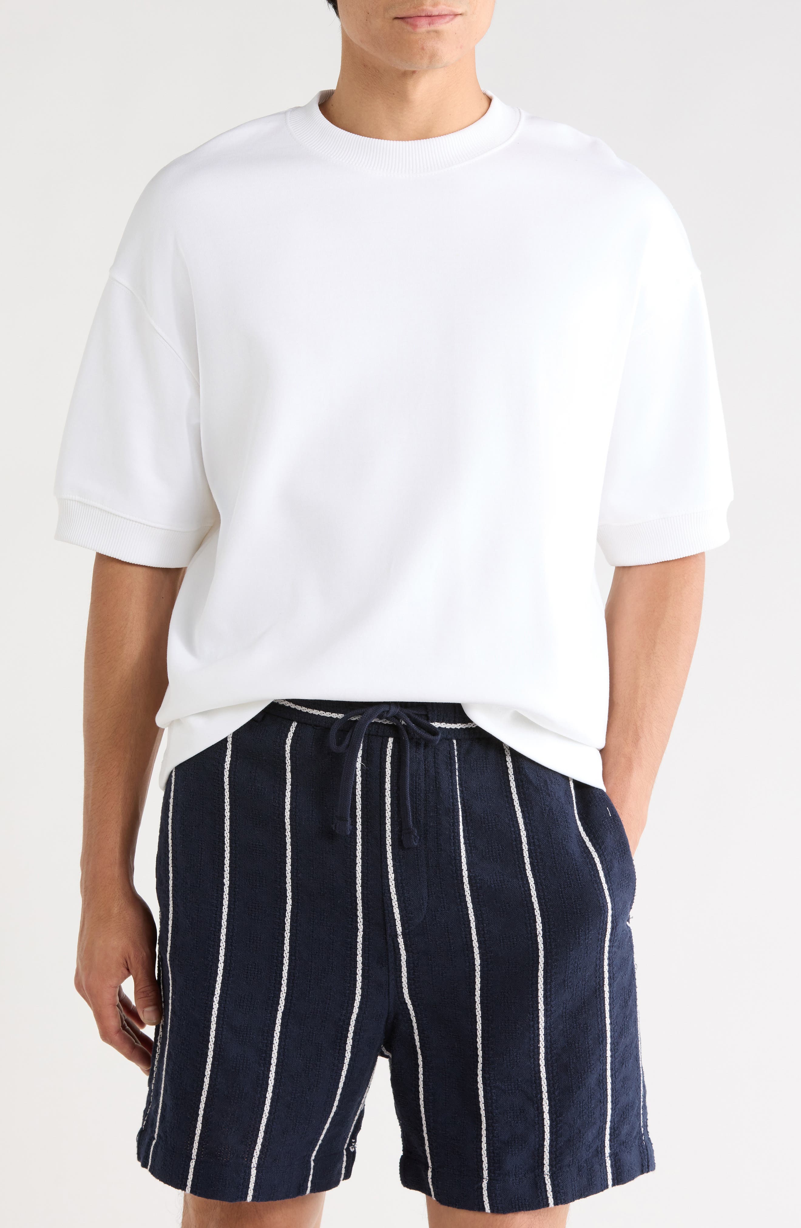 DENIM AND FLOWER Heavyweight Knit T-Shirt