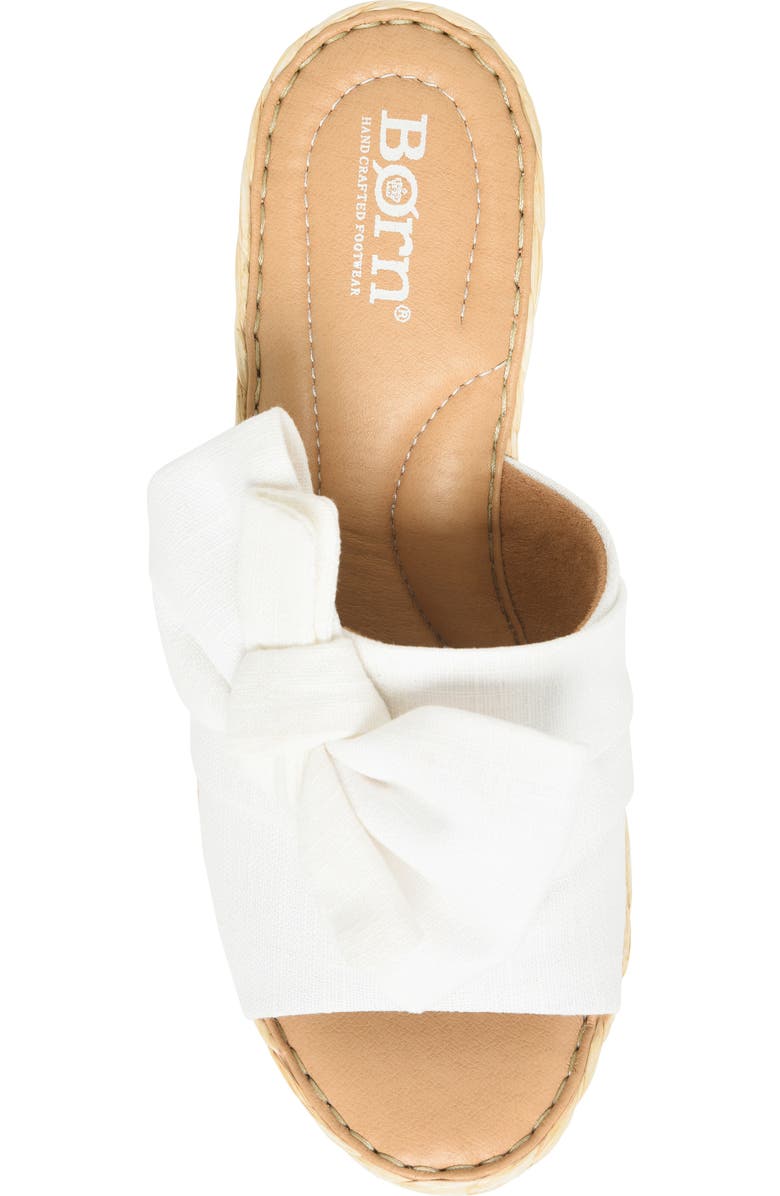 Børn Adalia Espadrille Platform Wedge Slide Sandal, Alternate, color,