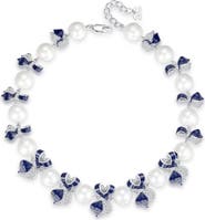 Classicharms Blue Enamel Butterfly Necklace