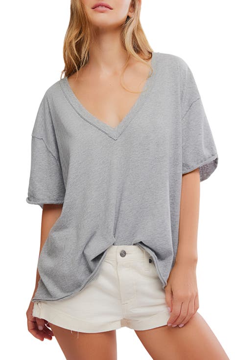 Nina V-Neck Cotton T-Shirt