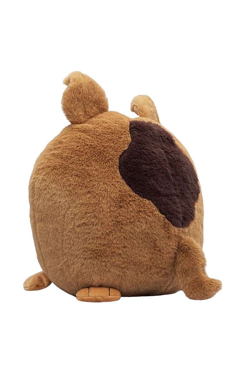 Hangry Petz Charlie Bulldog 12 Inch Brown Animal Plush, Alternate, color, Multicolored