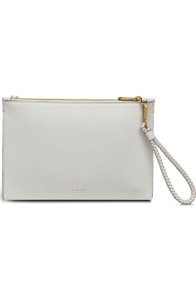 Radley x Kentucky Derby Lily Medium Leather Crossbody Bag, Alternate, color, Chalk