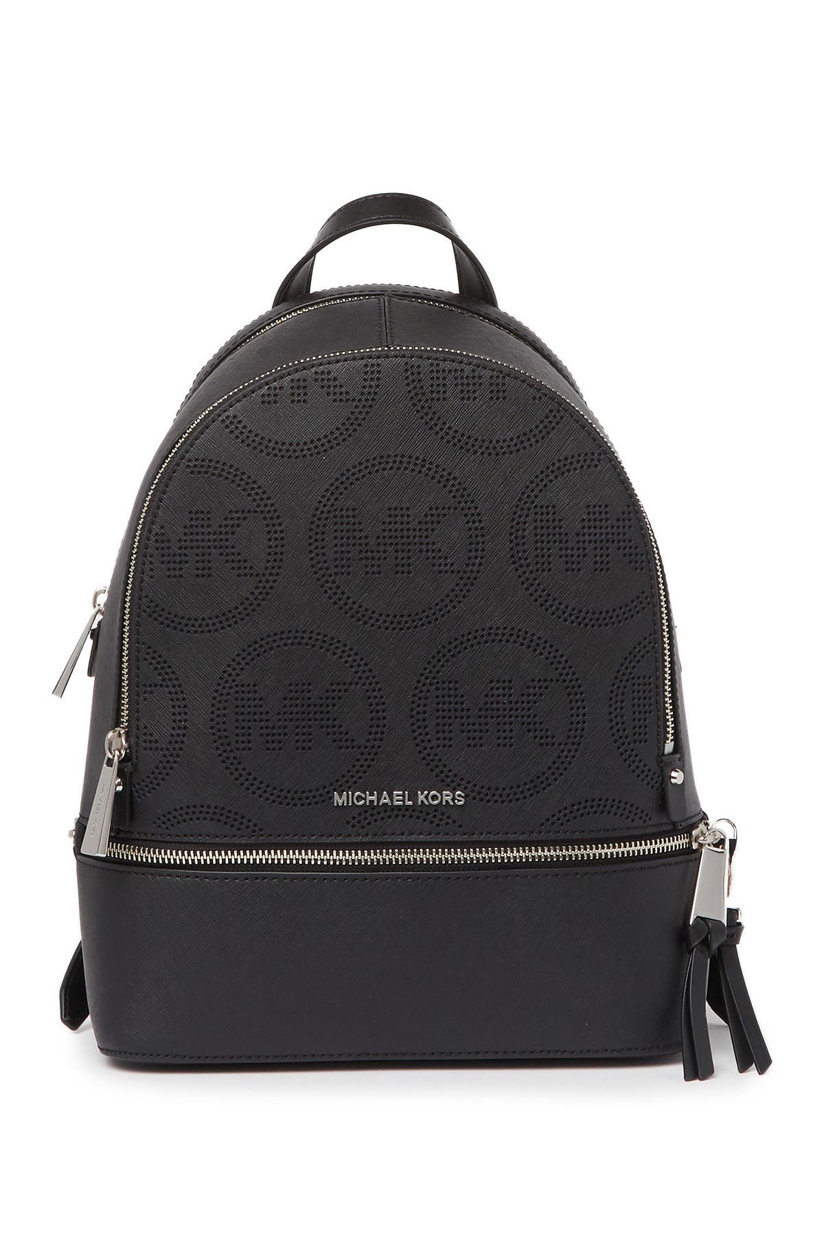 Michael Kors Rhea Medium Zip Backpack, Main, color, 