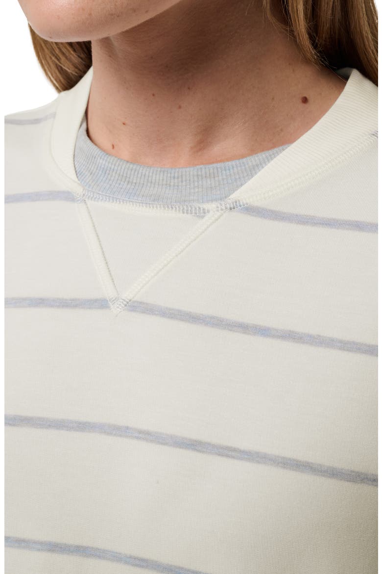 Cloud Oversize Terry Sweatshirt, Alternate, color, WHITE MULTI