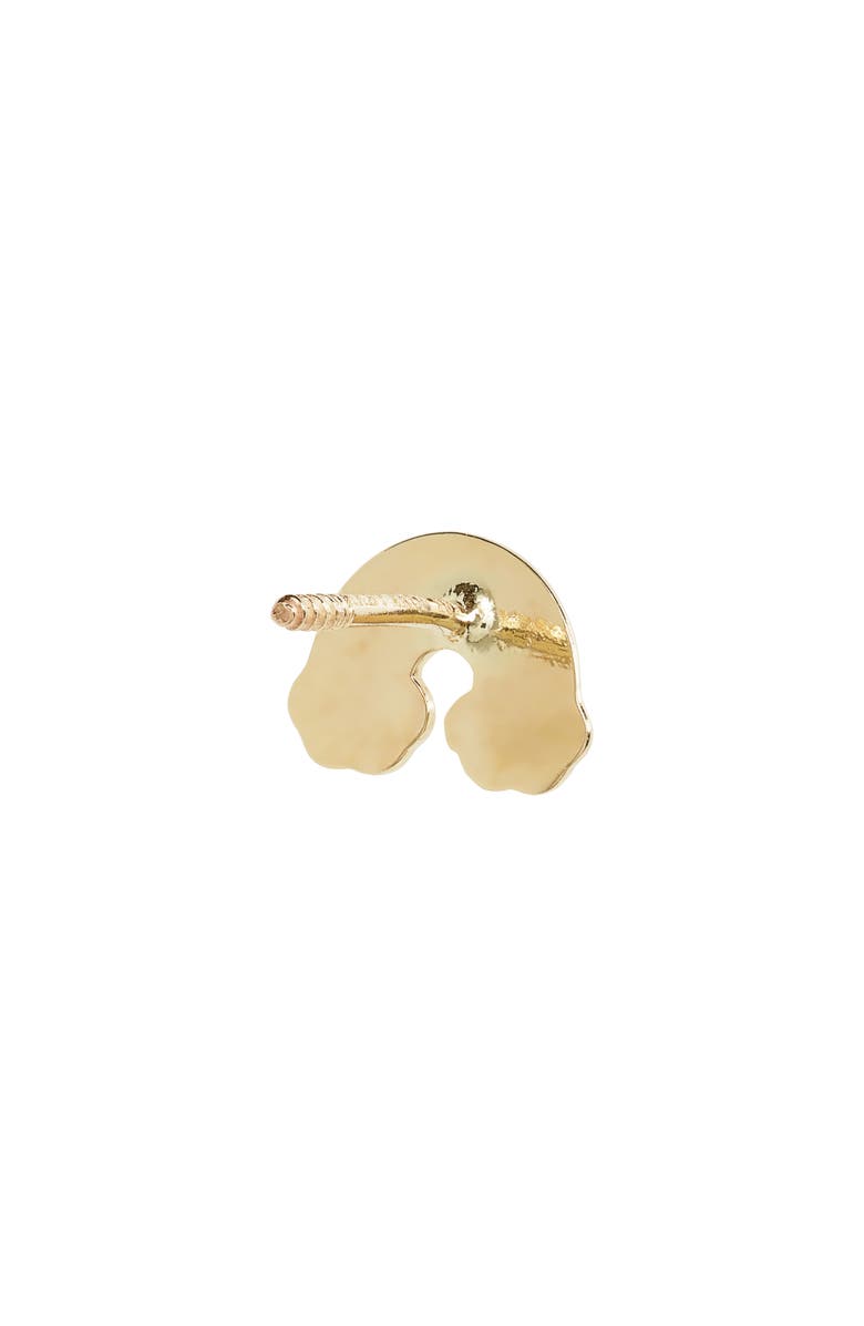 Bony Levy Kids' 14K GoldRainbow Stud Earrings, Alternate, color, 