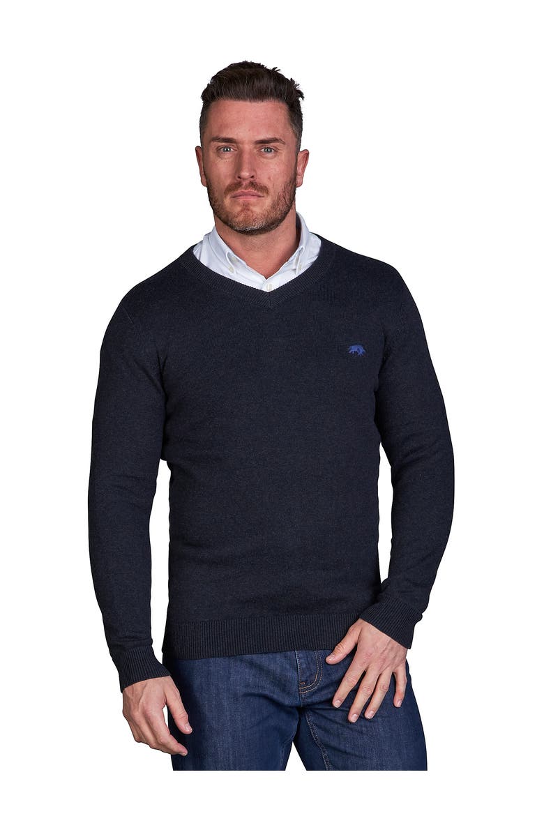 Classic V-Neck Sweater, Main, color, Black