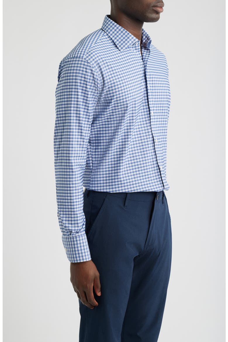 Lewis Performance Twill Button-Up Shirt, Alternate, color, WINDSOR BLUE