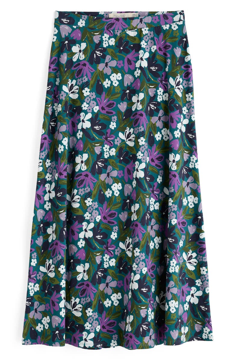 Seasalt Cornwall Rose Floral A-Line Skirt, Alternate, color, Crayon Floral Dark Drift