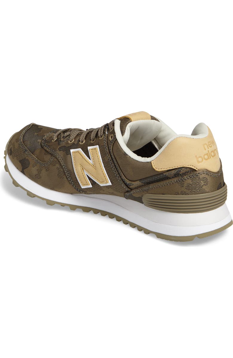 New Balance 574 Camo Sneaker, Alternate, color,