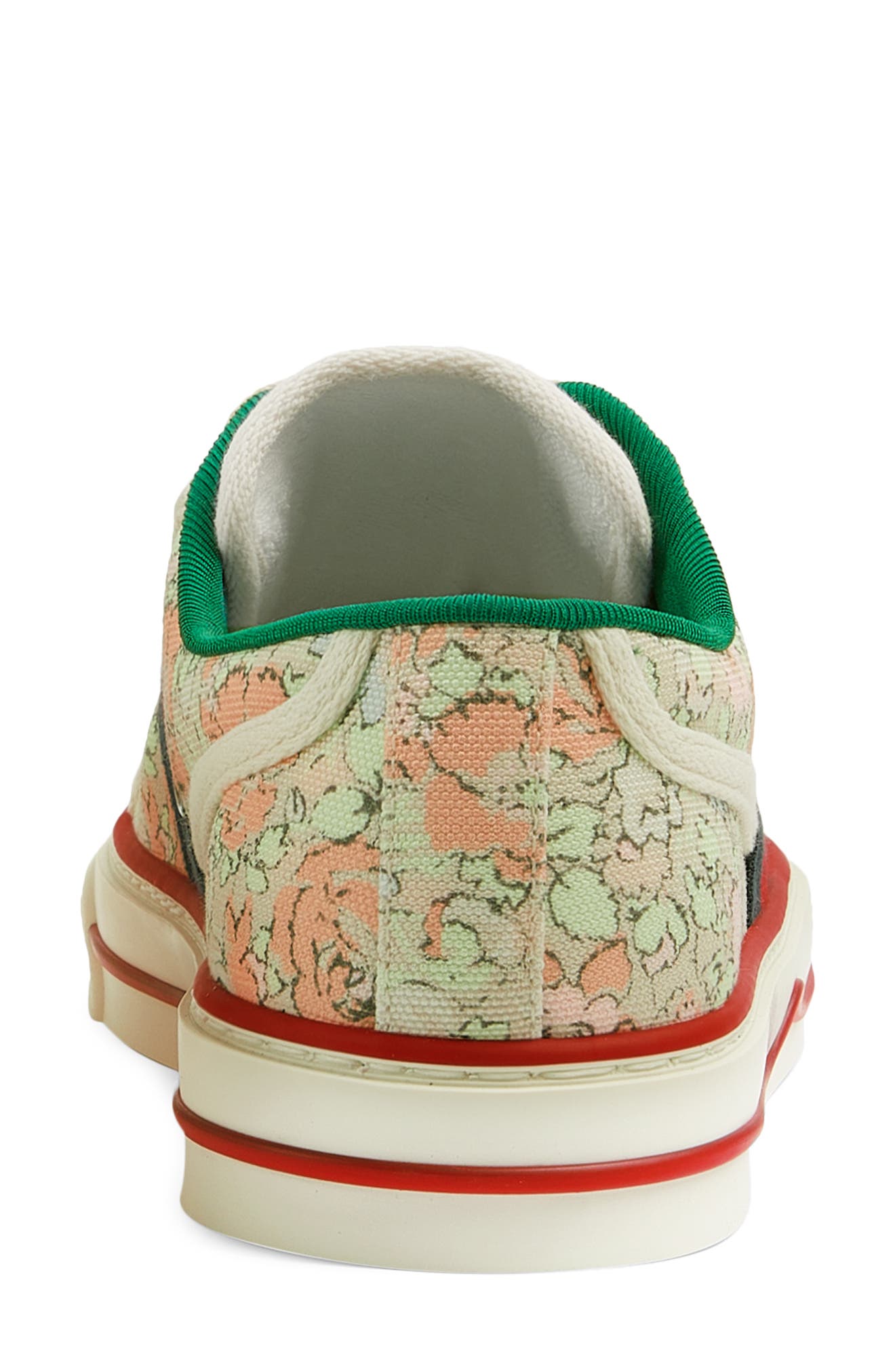 Gucci x Liberty London Tennis 1977 Floral Low Top Sneaker, Alternate, color, 