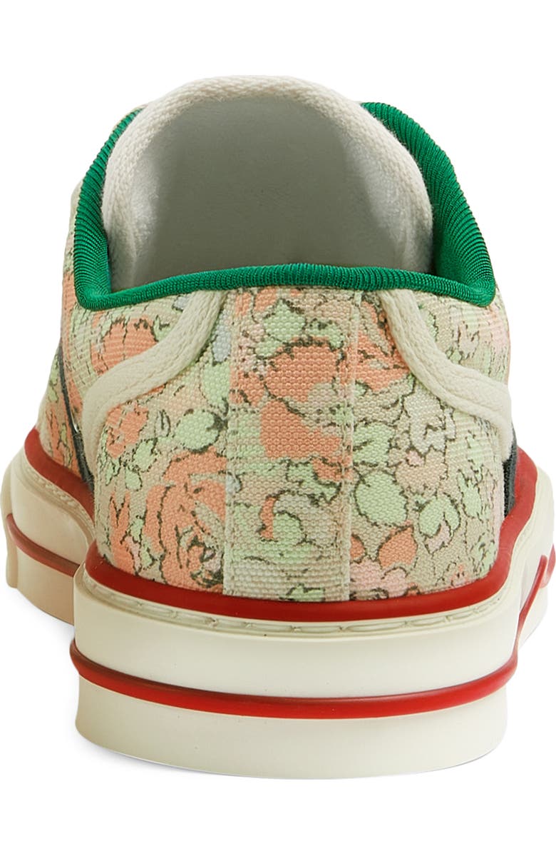 Gucci x Liberty London Tennis 1977 Floral Low Top Sneaker, Alternate, color,