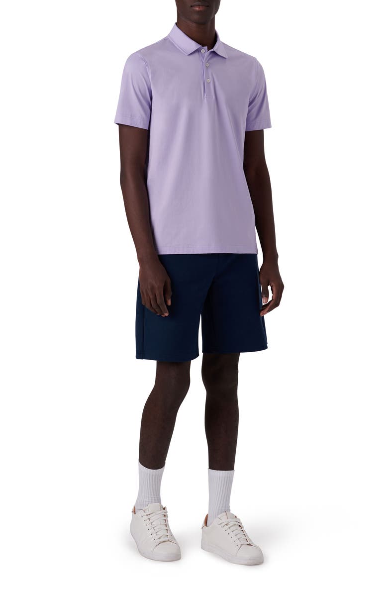 Bugatchi Victor OoohCotton<sup>®</sup> Polo, Alternate, color, Lilac