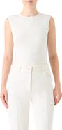 Akris Sleeveless Silk Rib Top