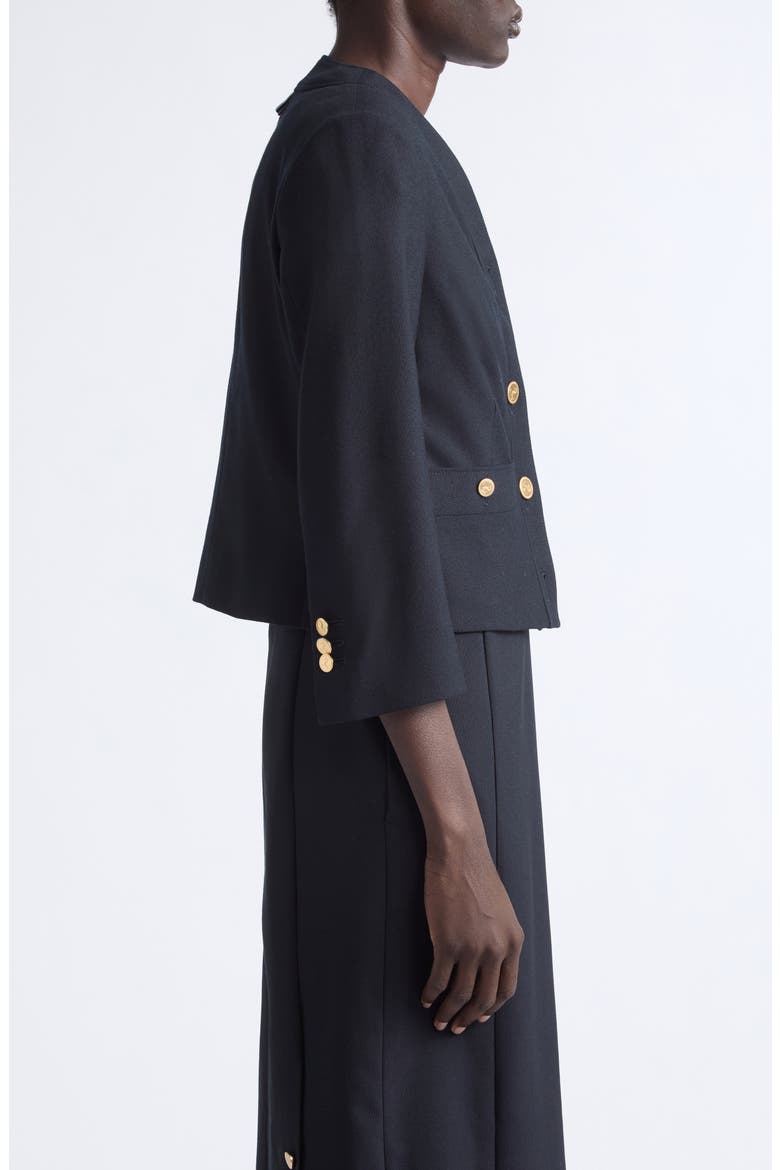 Wool Cardigan Jacket, Alternate, color, NAVY
