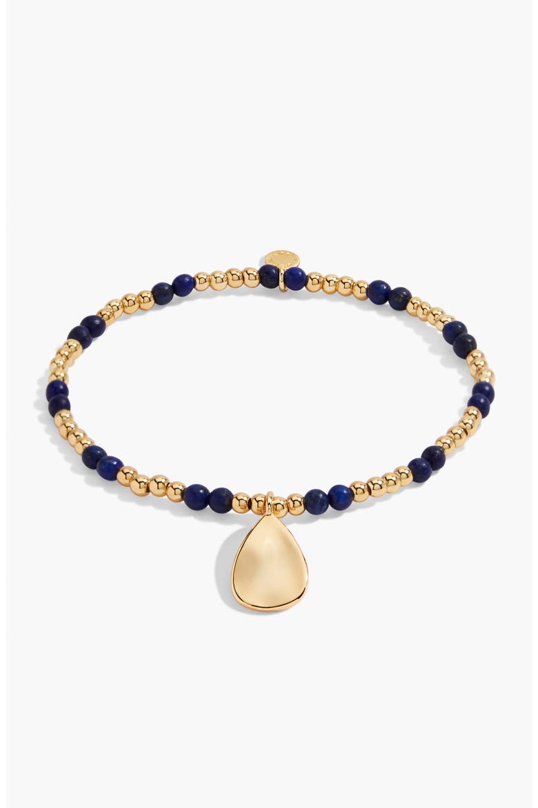 Birthstone A Little Bracelet in Gold-Tone Plating, Alternate, color, September