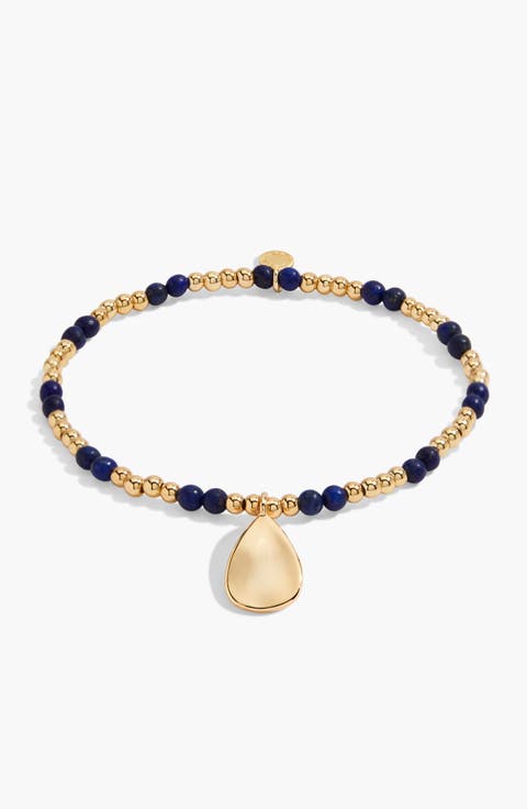 Birthstone A Little September Bracelet in Gold-Tone Plating