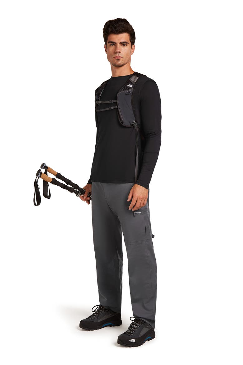 Merino 125 Cool-Lite™ Sphere Long Sleeve T-Shirt, Alternate, color, BLACK