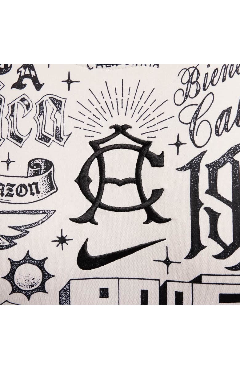 Nike Men's Nike Cream Club America 2024/25 CA x CA Academy Pro Pre-Match Performance Top, Alternate, color, Cream