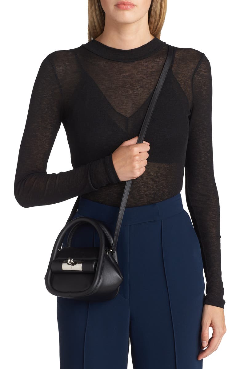 gu-de Mini Love Leather Top Handle Bag, Alternate, color,