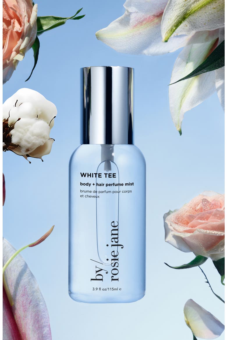 White Tee Body & Hair Perfume Mist, Alternate, color, NO COLOR