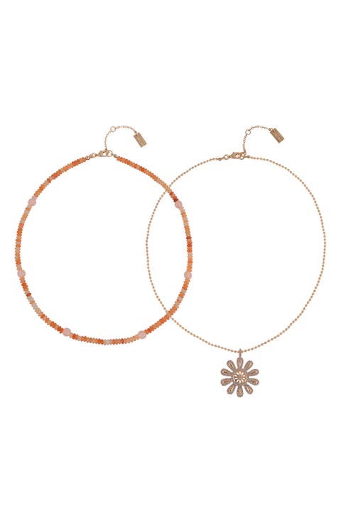 Set of 2 Assorted Necklaces