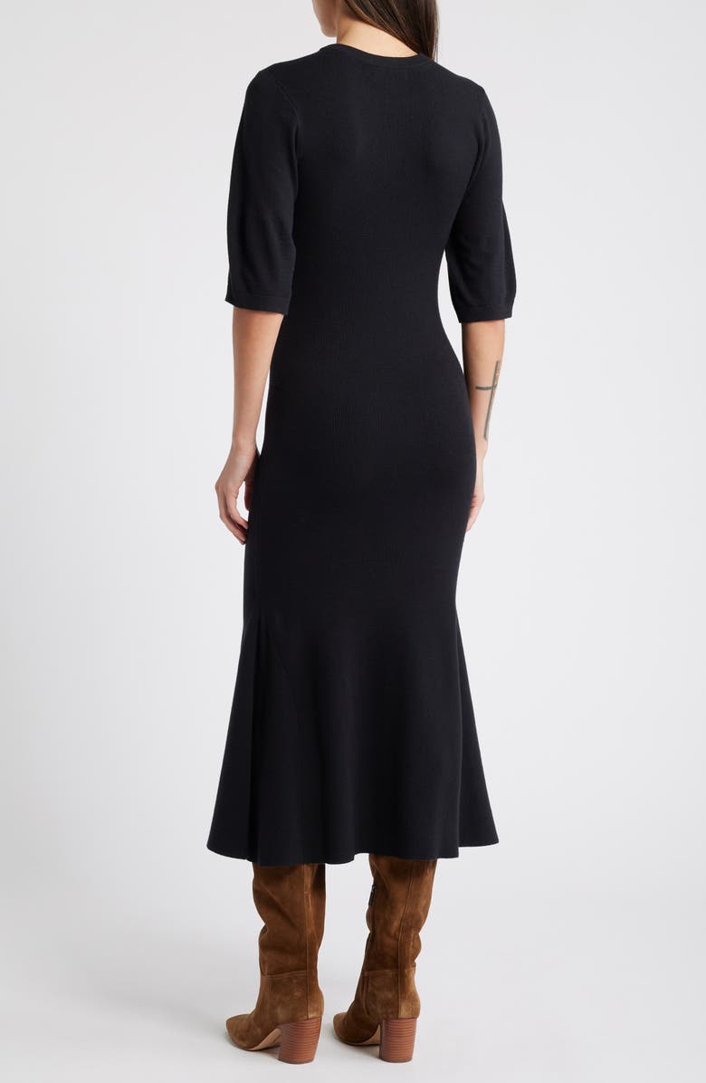 Treasure & Bond Pima Cotton Blend Sweater Dress, Alternate, color, 