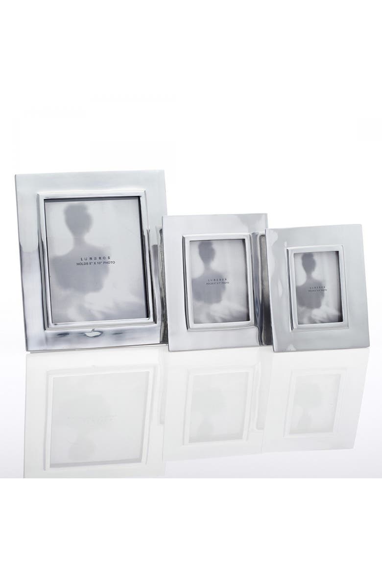 Linea Frame, Main, color, 8 x 10 - Silver