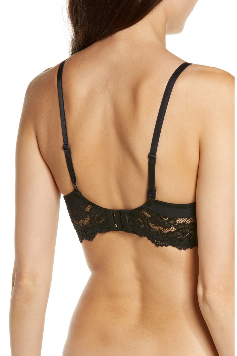 Goddess Multiway Underwire T-Shirt Bra, Alternate, color, BLACK