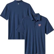 TravisMathew Men's TravisMathew Navy Washington Nationals Playoff Pitch Tri-Blend Polo