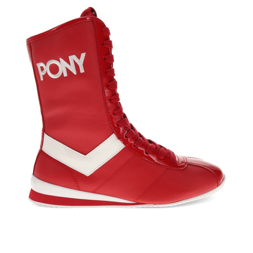 PONY KO-80 High Patent Sneakers, Alternate, color, 