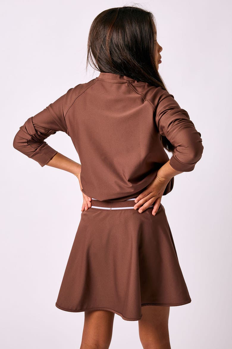 Crewneck Pullover, Alternate, color, Brown