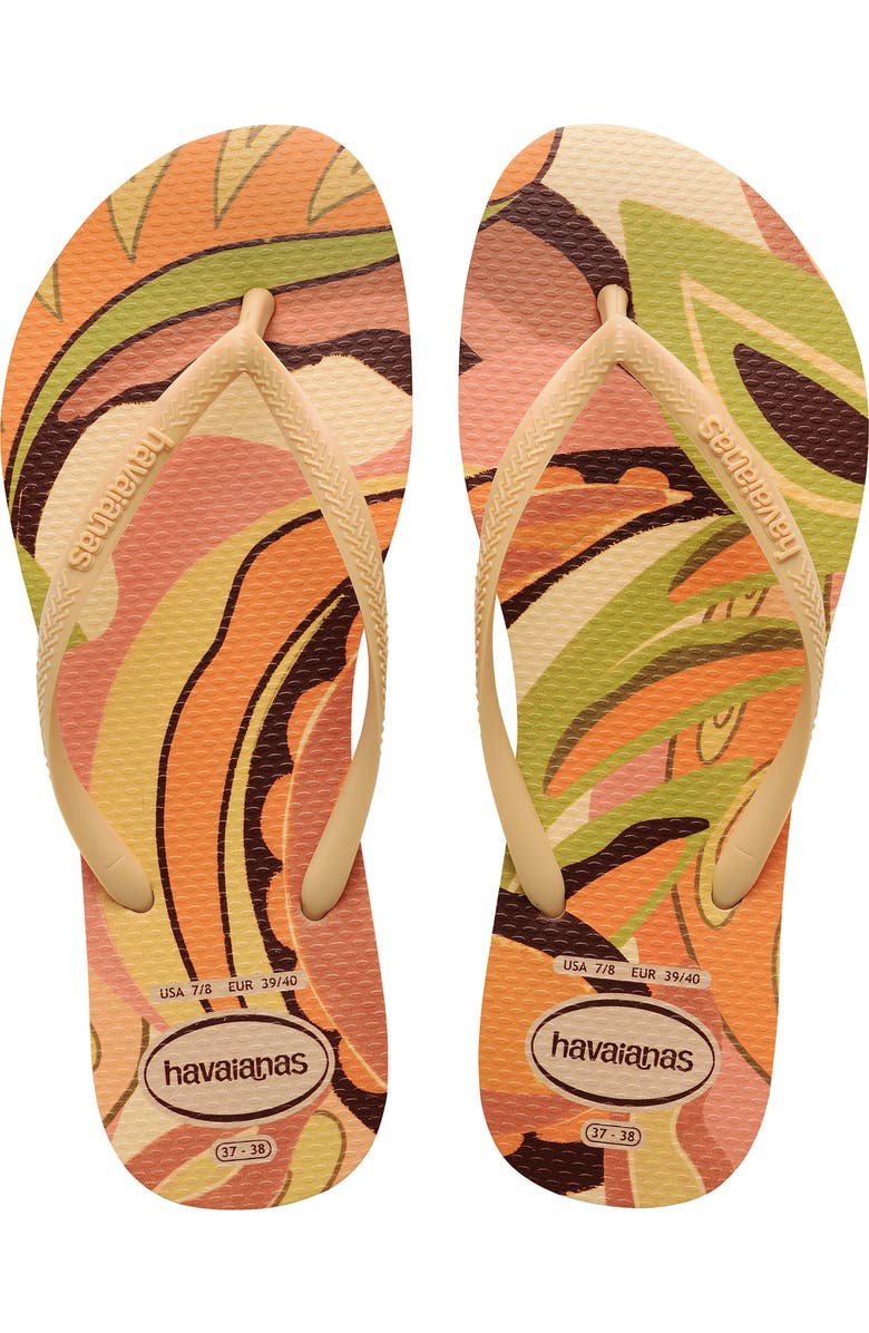 Havaianas Slim Water Resistant Flip Flop, Alternate, color,