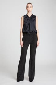 HALSTON Mckinley Top In Luxe Jersey