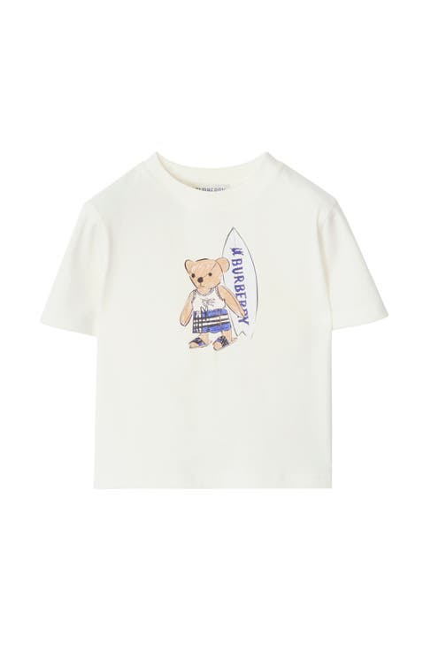 Surfer Bear Cotton T-shirt