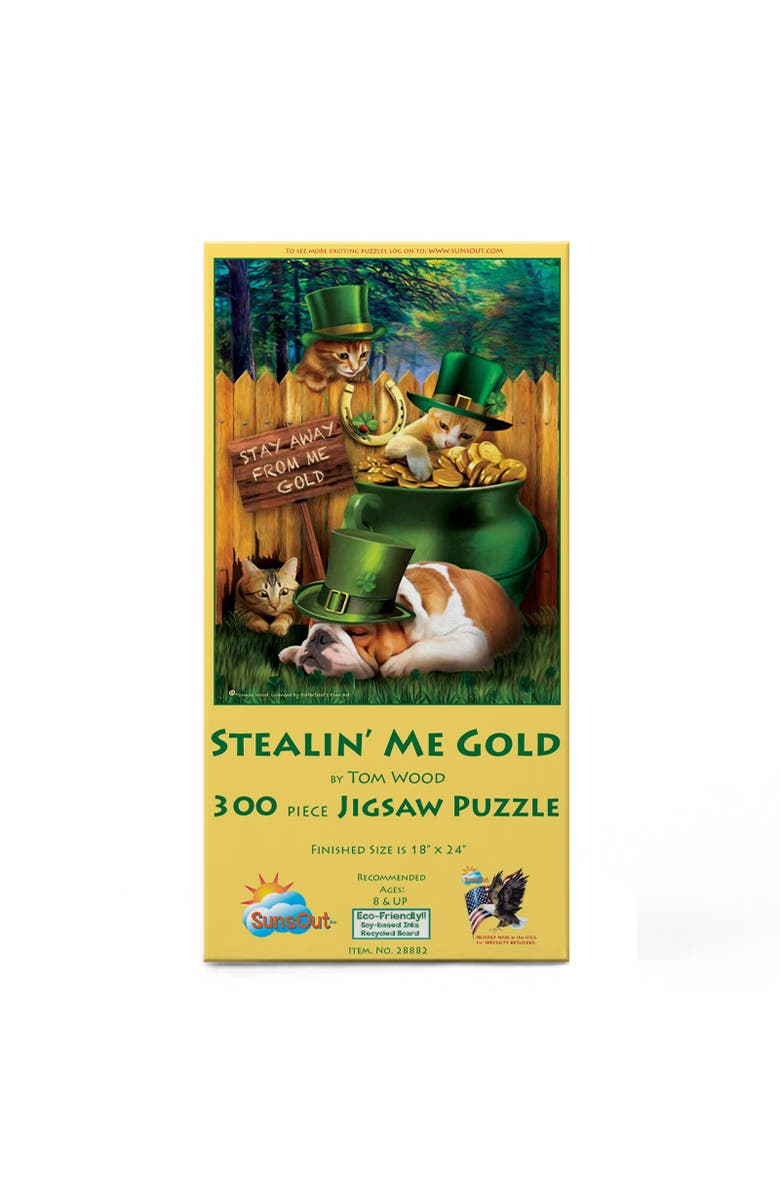 Sunsout Stealin Me Gold 300 piece Jigsaw Puzzle for Adults, Alternate, color, Multicolor